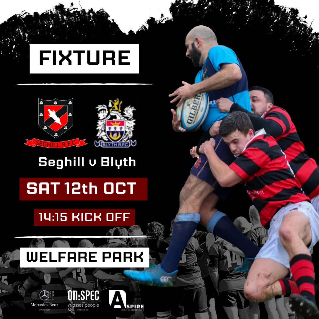 MATCHDAY | We host Blyth this afternoon in a 14:15 kick-off. The Hill won to nil last time out against Yarm, can they continue their winning form? 

Come down and cheer the lads on! #UpTheHill 

#Seghill #NorthumberlandRugby #NorthEastRugby #SeatonValley #EveryoneWelcome