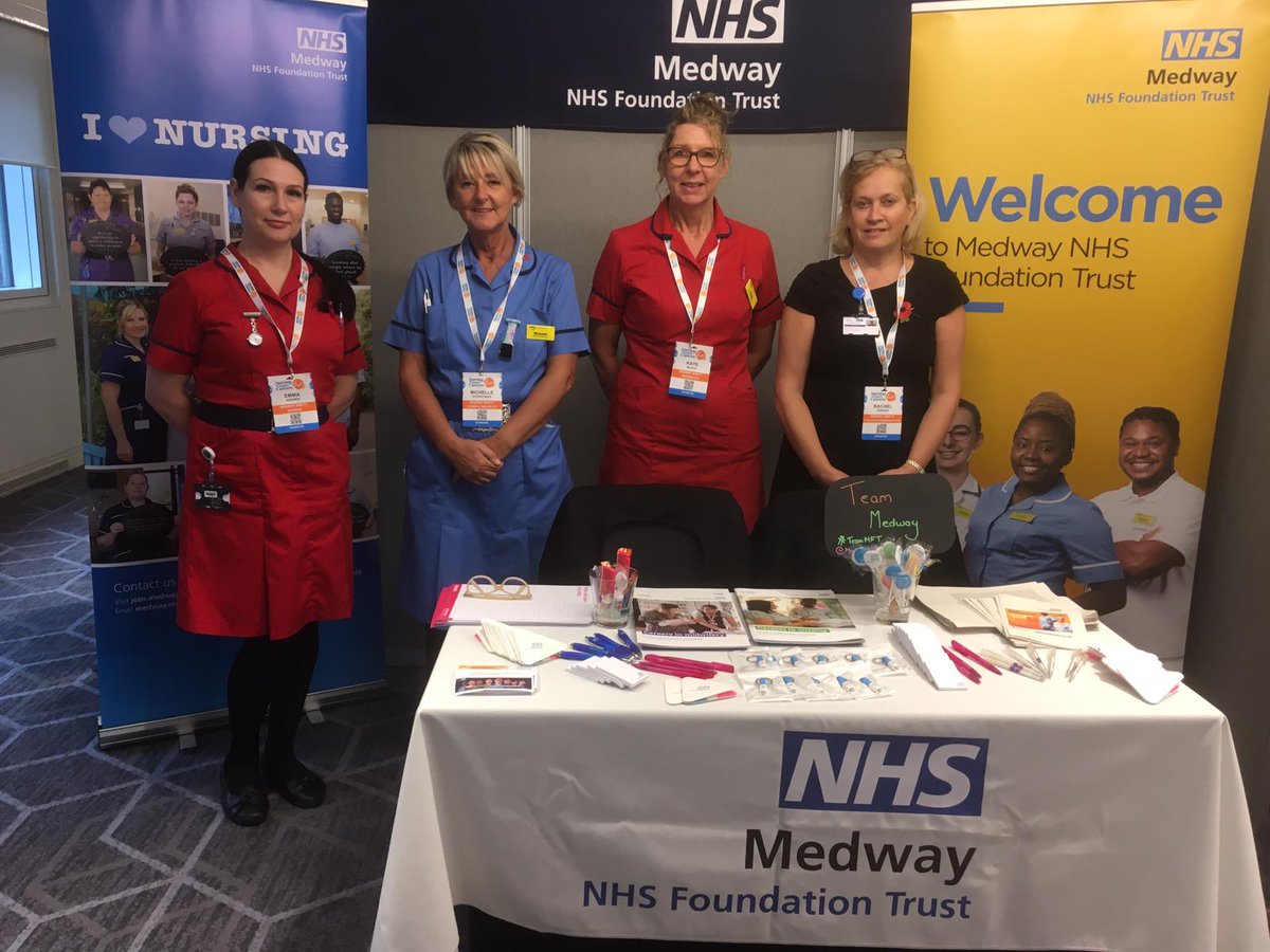 We're all set up at the NTCL #etcvenues in London! Come along and say hello at Stall 17 we'd love to meet you and tell you about the opportunities available at #MedwayNHS