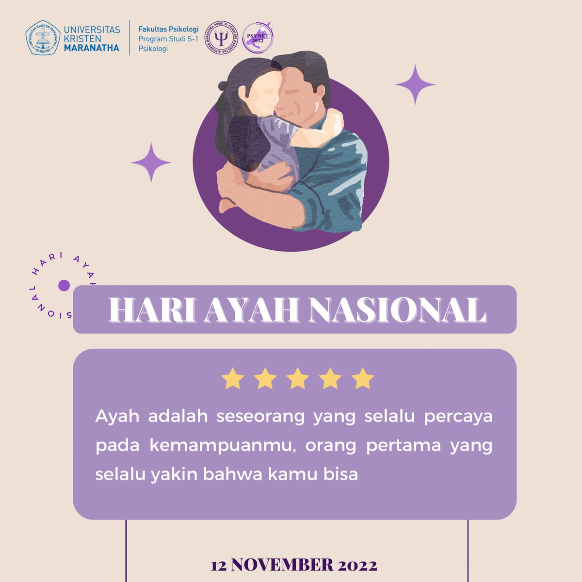 himapsimcu's tweet photo. Cinta Ayah itu terkadang tak akan terlihat, karena memang ia tak pandai untuk menunjukkannya.

Selamat Hari Ayah 👨❤ https://t.co/TPqGo9gQnU