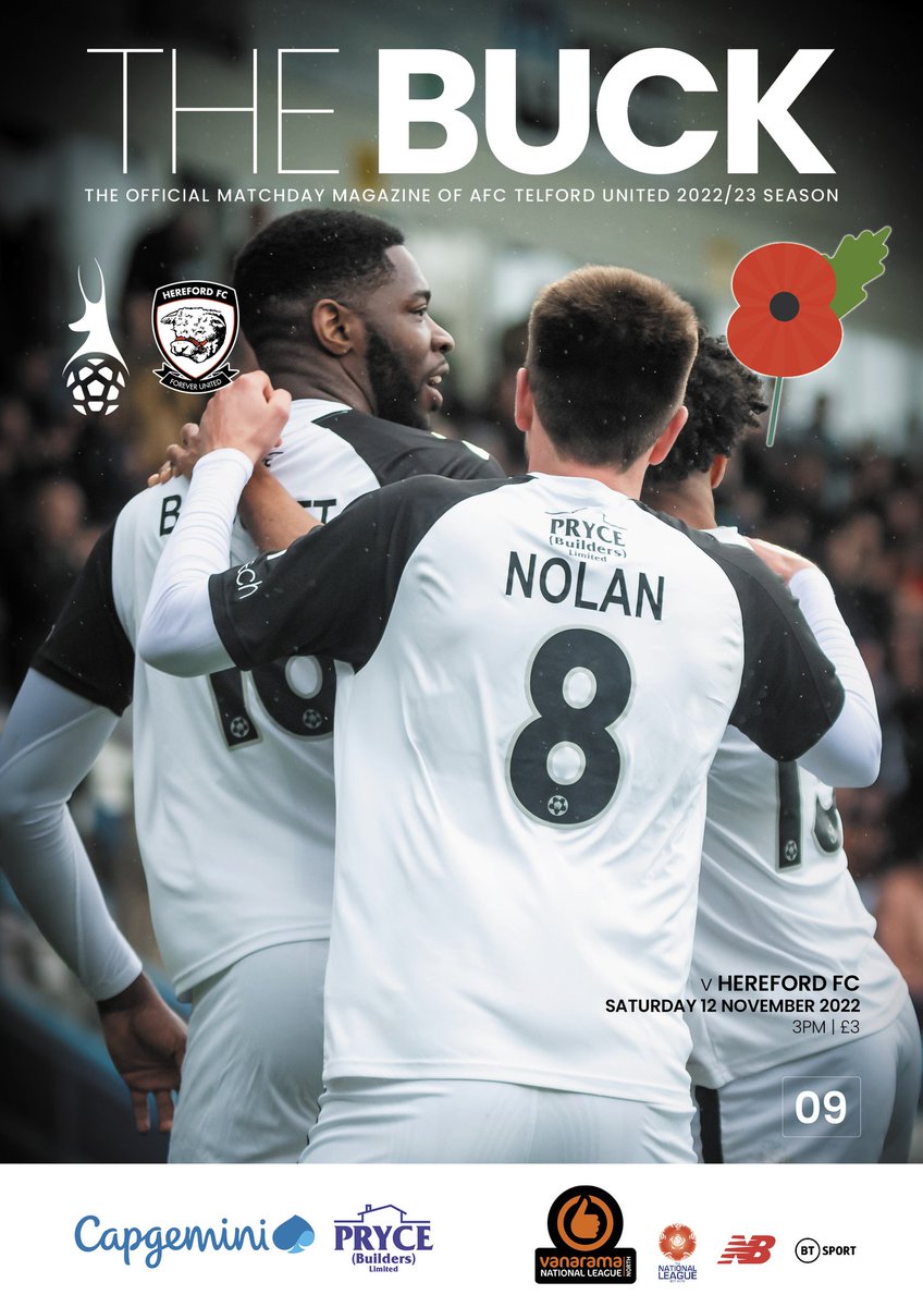 The Bucks mark #Remembrance ahead of today's fixture with <a href="/HerefordFC/">HerefordFC</a>, and club statistician Mo Barker does likewise within the pages of our <a href="/plustwomedia/">Plus Two Media Ltd</a> match programme.