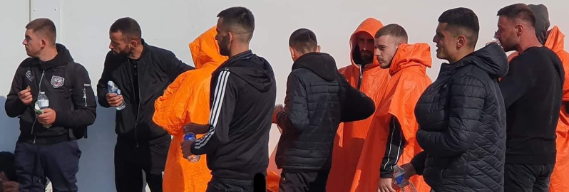 10:06 Channel

This is an invasion!

Out trafficking illegals on an industrial scale are ...

HMS Smiter, HMS Puncher, Border force Defender, Ranger &amp; Hurricane, RNLI Ramsgate &amp; Dover, 2 UK unnamed support vesells &amp; French warships Pluvier, Fourmentin &amp; Normandie

Madness!