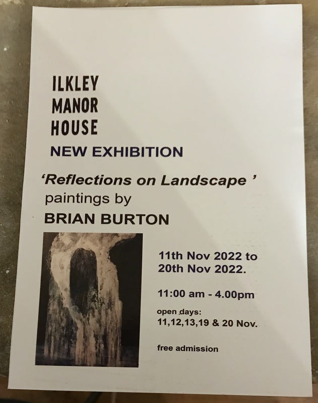 IreneSandraD's tweet photo. There's a new exhibition @ManorHouseIlk #ReflectionsonLandscape by #BrianBurton. His abstract paintings are inspired by scenes in the #YorkshireDales. https://t.co/VuZCdiXyT7