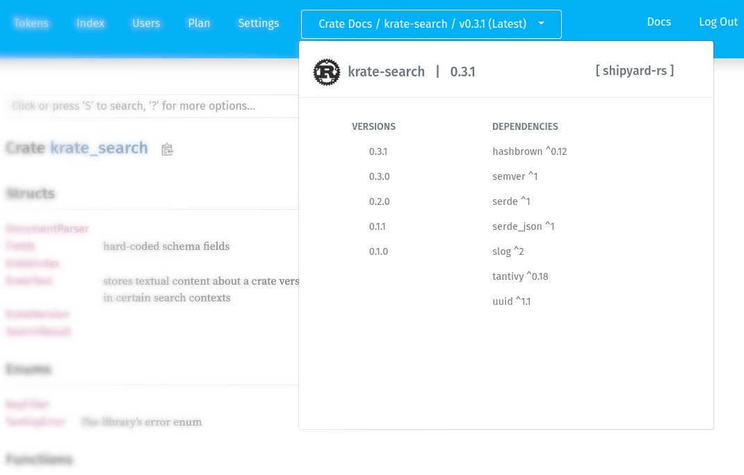 Shipyard.rs tweet media