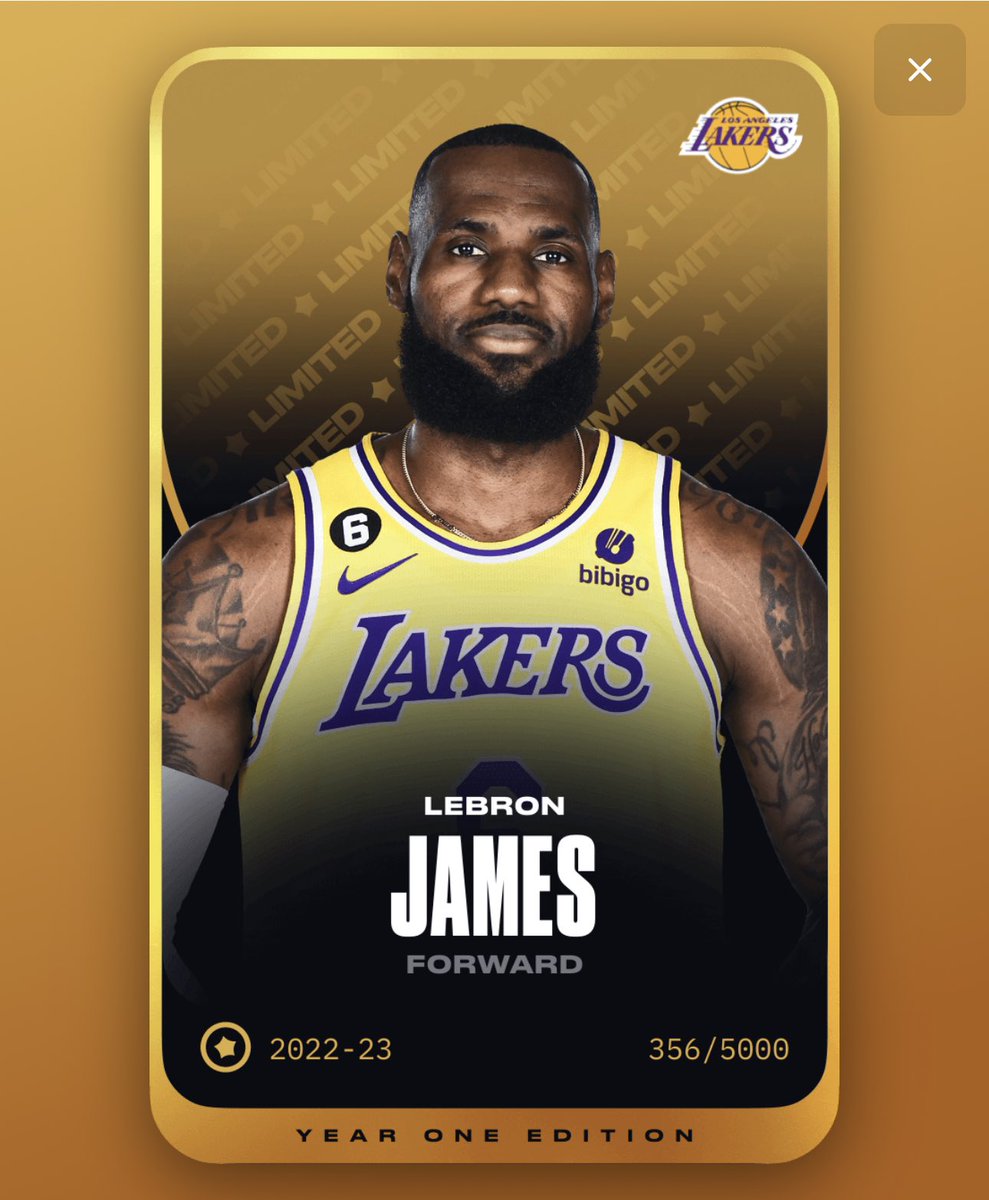 Monaco76_Yt's tweet image. 🎁 Giveaway 🎁
Je vous fais gagner comme annoncé Lebron James sur #sorare 
Pour participer : 
➡️ Retweet + Follow 
➡️ Follow ma chaîne YT : youtu.be/uFZpTkm1seE 
➡️Tirage mardi soir 🔥
Good Luck #nba 
⚠️ Si tu veux rejoindre l’aventure écris moi en privé pour avoir + d’infos.