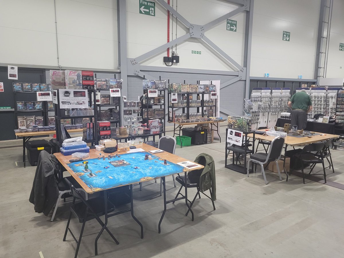 thepitgameshop's tweet photo. Warfare show this weekend!!! Participation games of Kings of War Armarda & Firefight!!
#thepitgamingshop #thepitcrew #thepitworldtour2022 #flgs #flgsontheroad #ontheroadagain #mantic #anomaliaterraintiles #kingsofwararmada #armada #fiasco #warfare #warfare2022 #warfaregamingshow https://t.co/P9ZXcSN8Pc