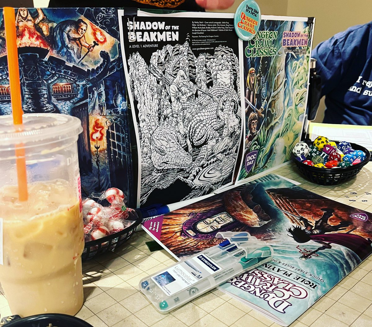 EveryEditionRPG's tweet image. Arrived at #mepacon !!

Enjoying my first game of the day!

#dcc #dungeoncrawlclassics