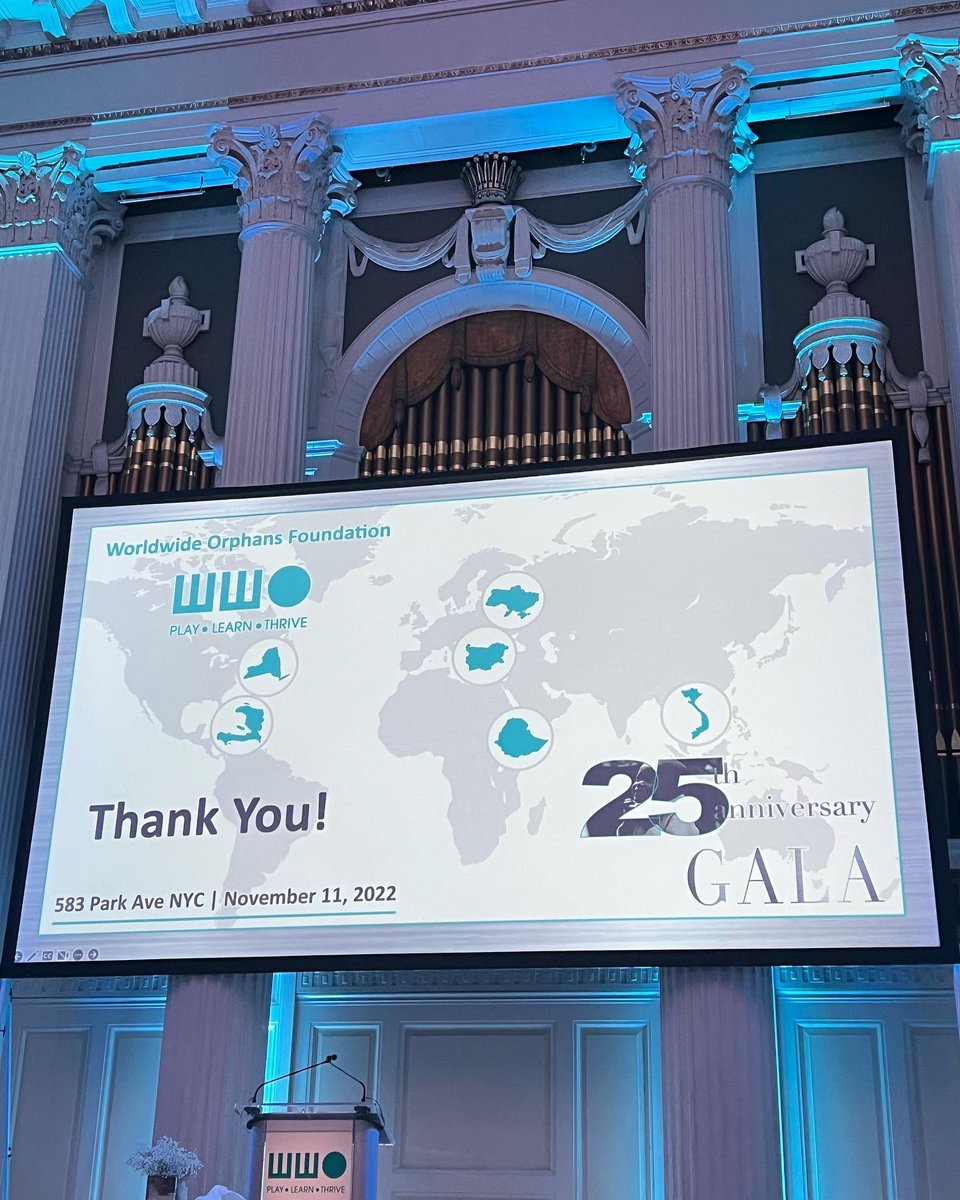 wworphans's tweet photo. Last night our 25th Anniversary Gala was a time of rememberance, hope, community, and of course fun! 🥂 ￼

We had amazing speakers, an amazing host Kyra Phillips, and we surpassed our $500,000 fundraising goal! Thank you all so much♥️ Congrats on 25 years and here’s to 25 more! https://t.co/EhIWrtmugo