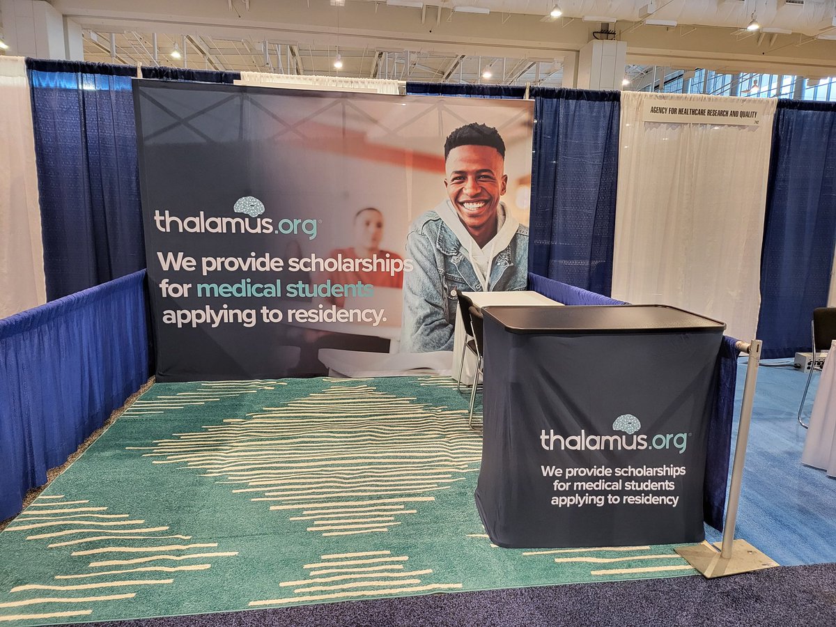 ThalamusOrg's tweet photo. Thrilled to be exhibiting at #AAMC2022 #LSL2022 in our hometown of #Nashville.  We provide scholarships to medical students who are underrepresented in medicine applying to residency. Come see us at exhibit 740! Welcome Ya'll to #MusicCity! #DEI #Match2023 #MedEd #GME #ERAS https://t.co/izQBLC3MI9