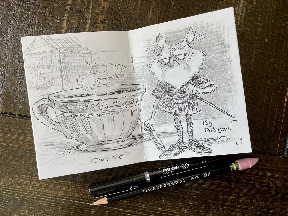 Tony DiTerlizzi on Twitter "Sketchbook Saturday my local art supply