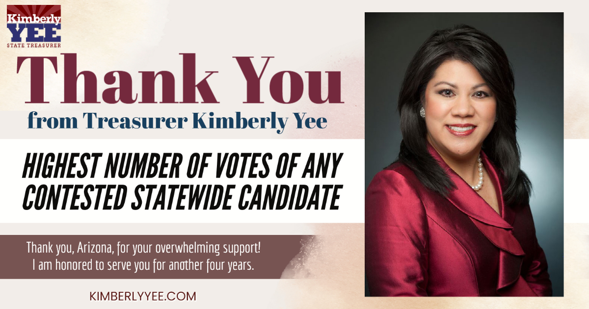 AG on Twitter "Kimberly Yee ran on the same exact ballots as the other