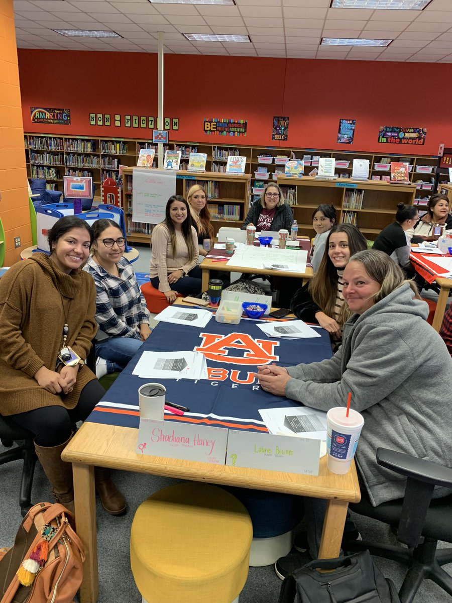 <a href="/PeaseMustangs/">Pease Elementary</a> our whole kinder team at AVID training today! #buildingPease