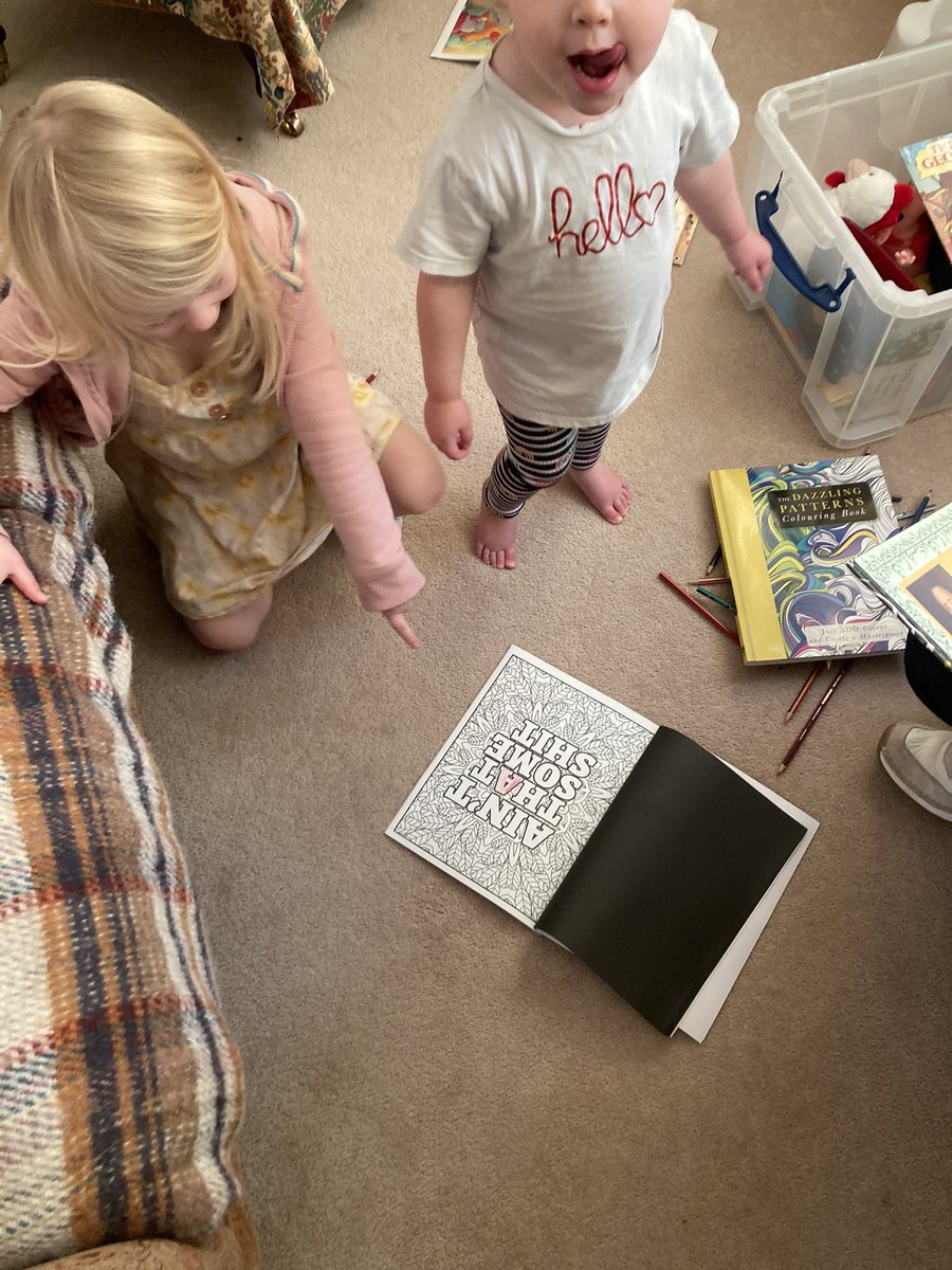 Concentrating on being the best aunt ever.