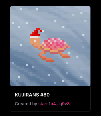 angeljasonm's tweet photo. @TeamKujira @KUJIRANSNFT It's a 🉐+❄️+🐢 https://t.co/xPKfwcDh0B