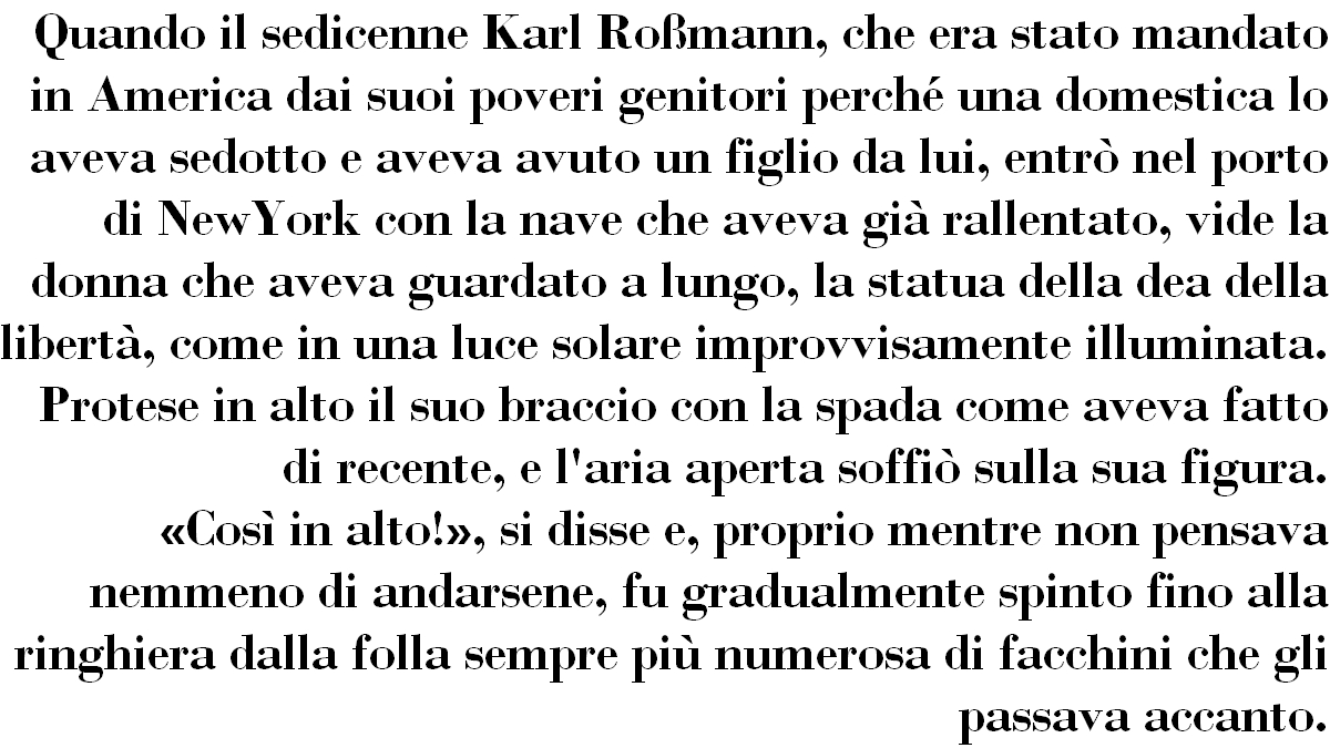 dailuoghi's tweet photo. Indovinate l'autore?
Quando il sedicenne Karl Roßmann, che era stato mandato in #America...
Così comincia questa #storia cui stiamo lavorando. 
Conoscete già l'autore?

Volete leggere questa #storia? Una lunga storia...

#facciamostorie https://t.co/6sx4ENUgyT