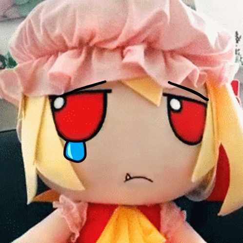 IcexiB's tweet photo. sad flan #touhouproject https://t.co/8OzrqQfJ3Z