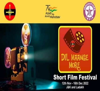 #IndianArmy is organising a Short Film Festival from 12 Nov to 16 Dec 2022 for the filmmakers from Jammu & #Kashmir, and Ladakh to empower the #youth and create success #stories for others to emulate.
#FilmFestival #DilMaangeMore #Progressing J&K 
#BadaltaJ&K #Ladakh