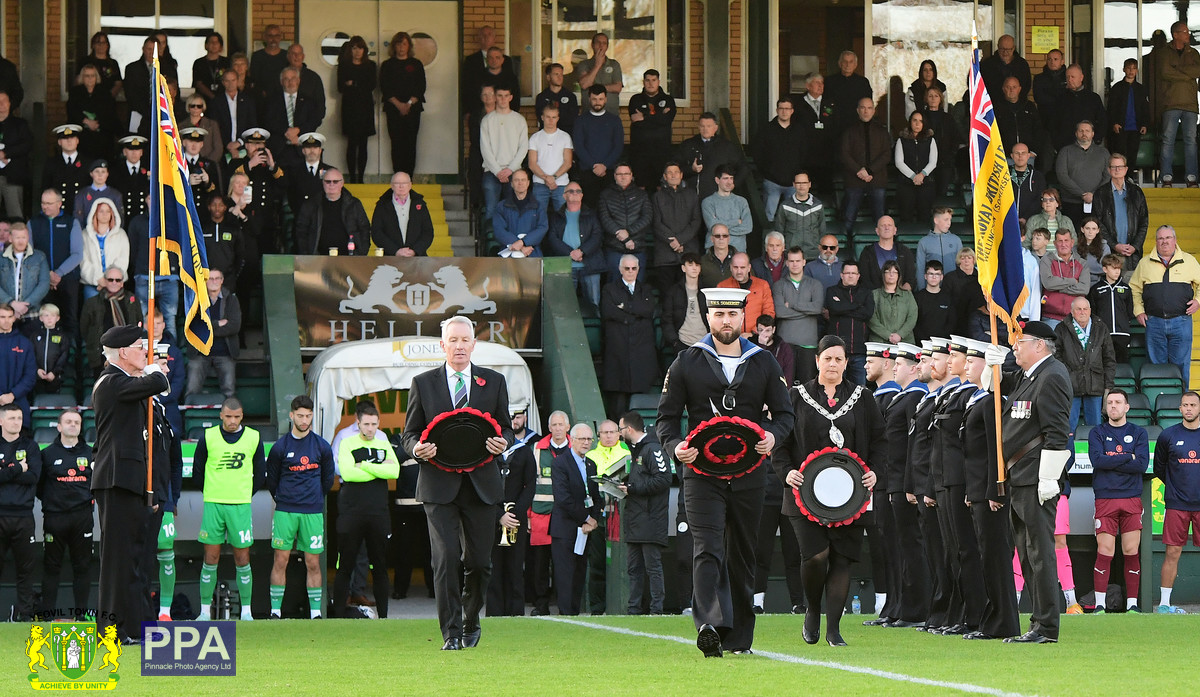 YTFC's tweet photo. Huish Park remembers. https://t.co/I96pnSzLCD