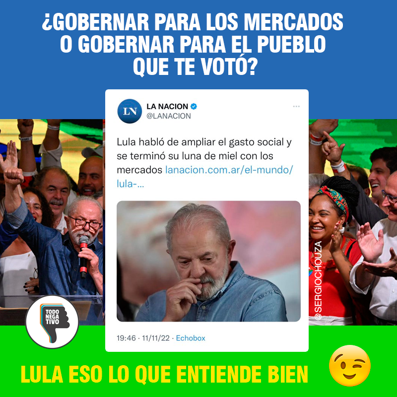🗳️ #EleccionesEnBrasil  
🇧🇷 @lulaoficial 👏💪

Vía @SergioChouza