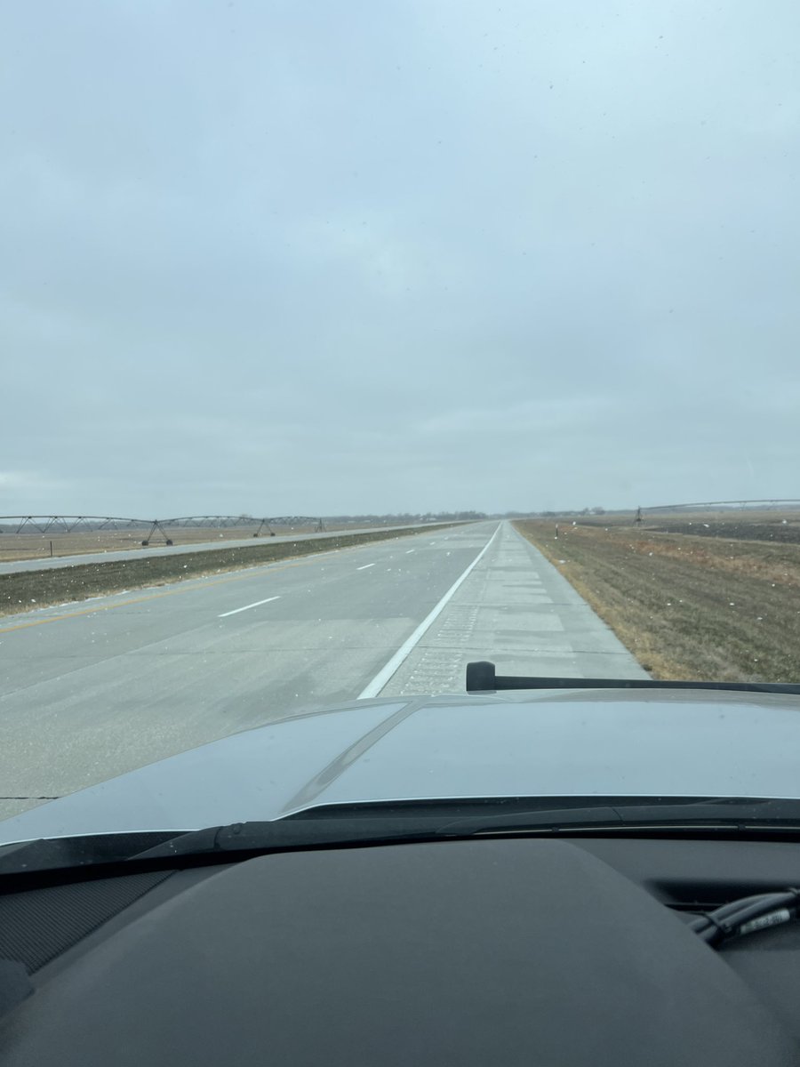 If you squint you can see the small flurries currently falling in Dodge County! I don’t foresee an issue with traffic with this light snow (please don’t prove me wrong). Happy first snowfall!