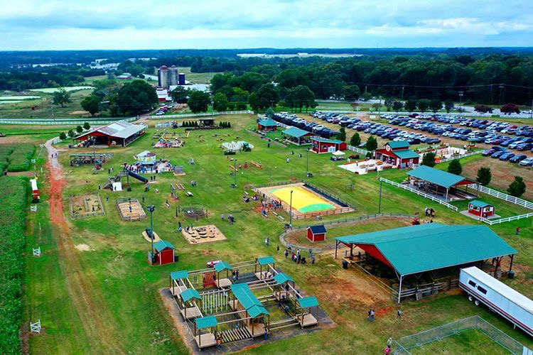 Denver_Downs's tweet photo. Finale weekend of the 2022 Fall Festival at Denver Downs! All activities open today and tomorrow- including the 10 acre maze, mega super slide mountain, 35 barnyard activities, farm animals to see, and great food and beverages.  Pig races and candy cannon plus live music! https://t.co/V2VbvxQ0h1