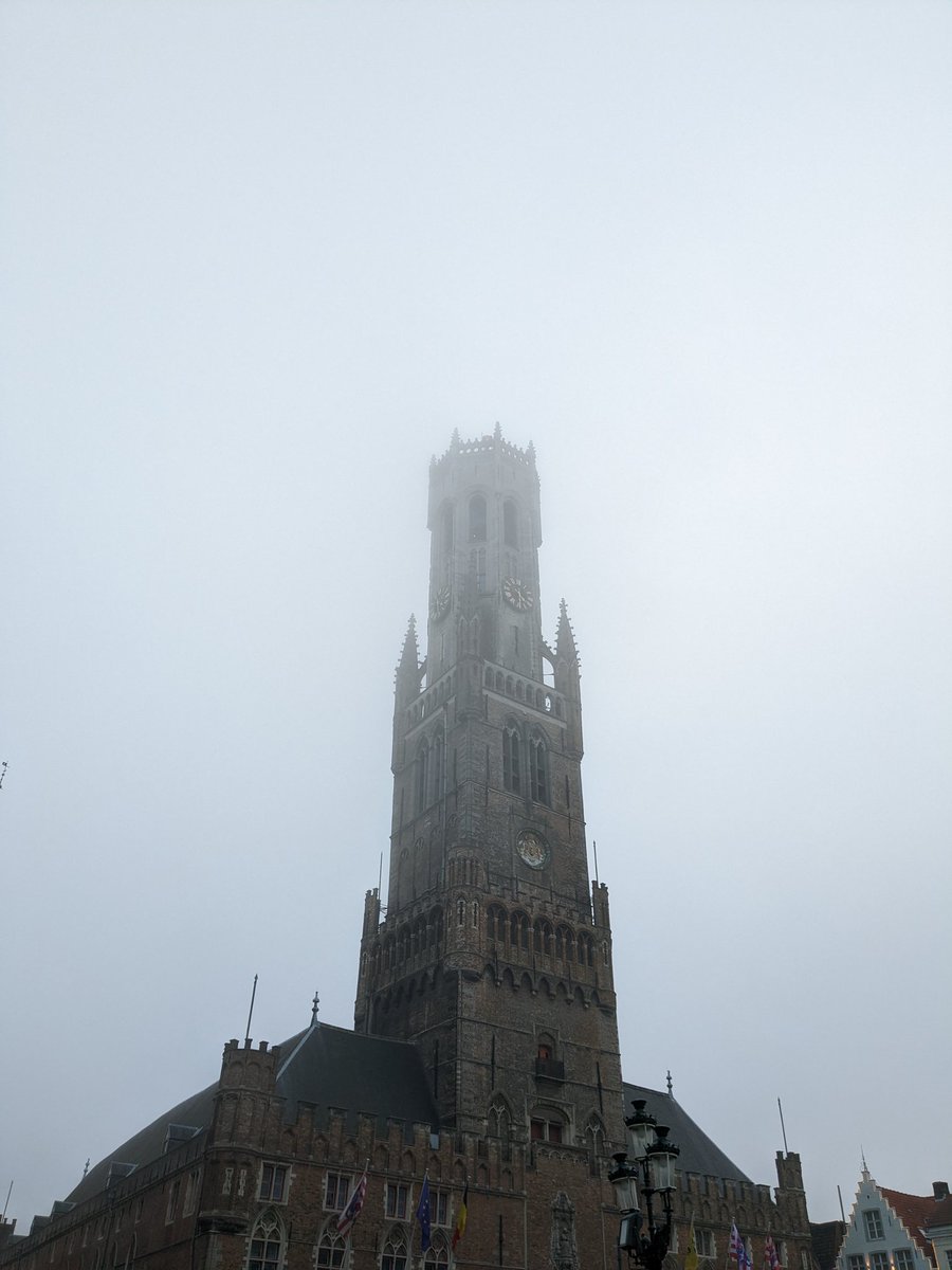 Het is mistig vandaag