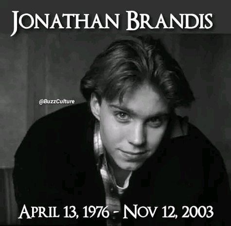 Jonathan Brandis | April 13, 1976 - Nov 12, 2003 #RIPJonathanBrandis #JonathanBrandis #RIP