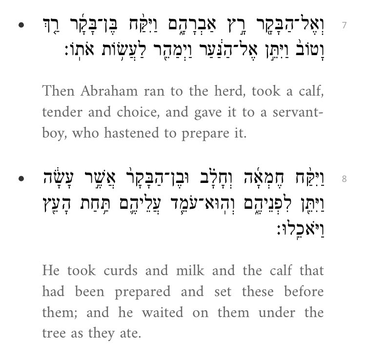 Okay I know kashrut literally didn’t exit but Abraham baby this is still kinda wild