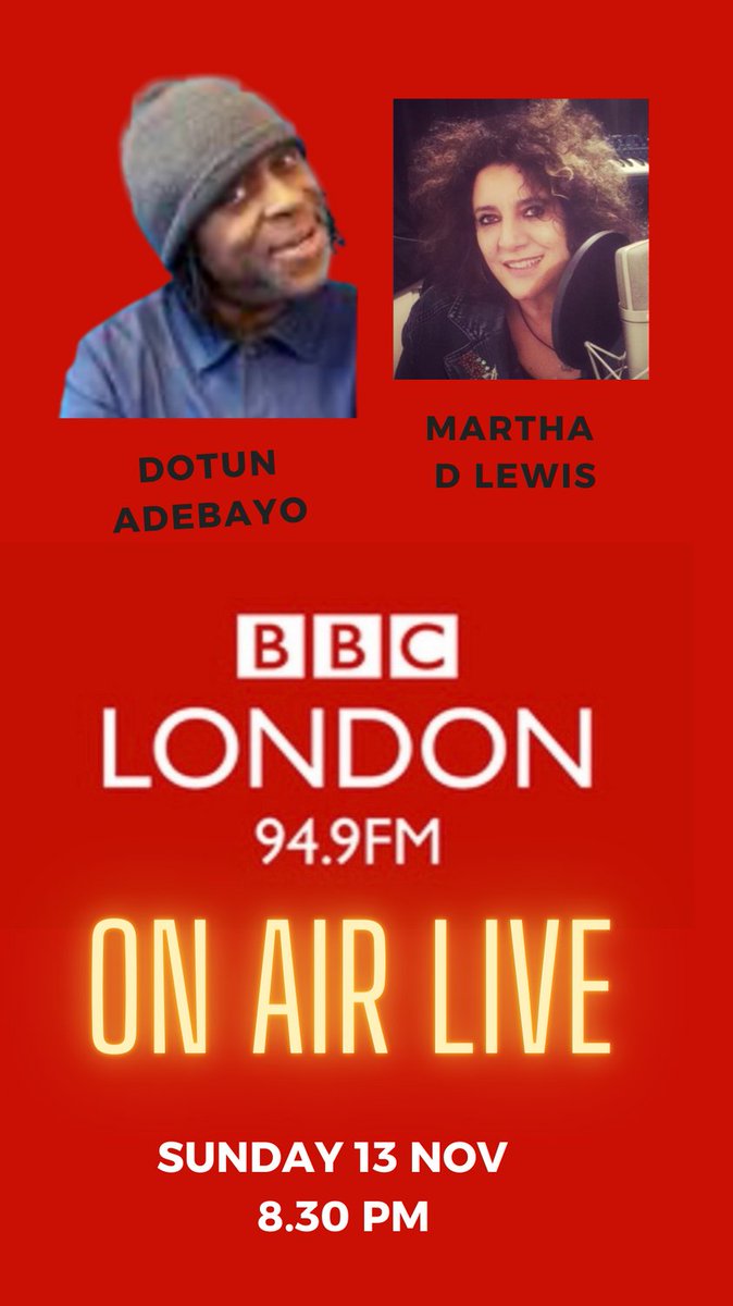 I've been loving Dotun's shows for years, so this will be a joy for me! Tune -in !