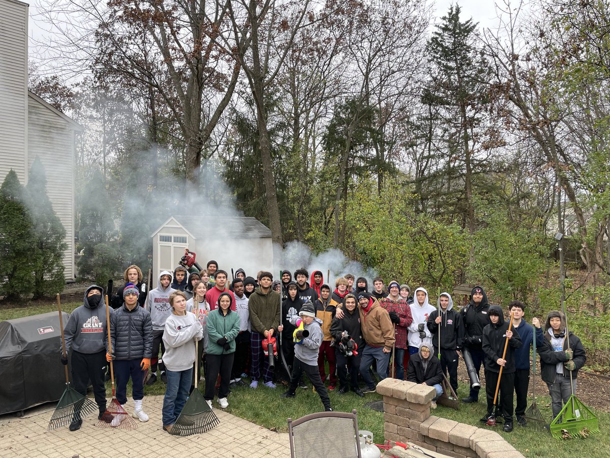 Grantwrestling1's tweet image. Rake-A-Difference has begun!! Thank you to Coach Geist for your constant support of Grant Wrestling!! #RakeADifference