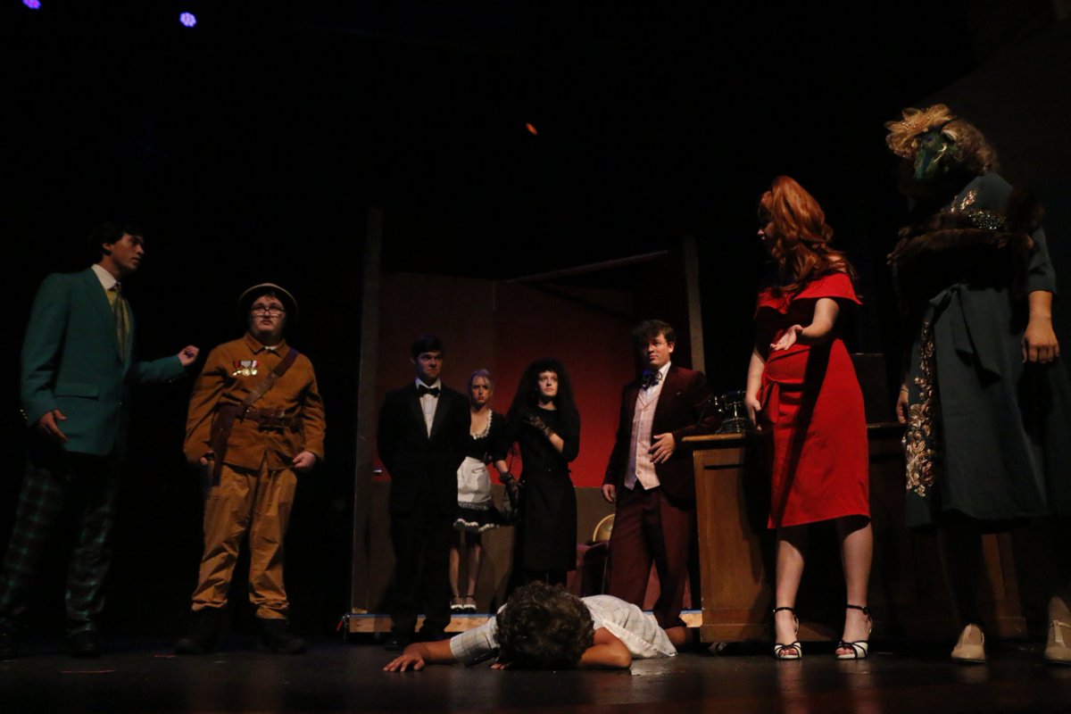 Whodunnit?  Come find out.  Theatre at Wilmington High School presents Clue.  Our second performance tonight, Saturday, 11/12 at 7pm.  Tickets available at wilmingtonhs.booktix.com

(Photo courtesy of T.Vance)