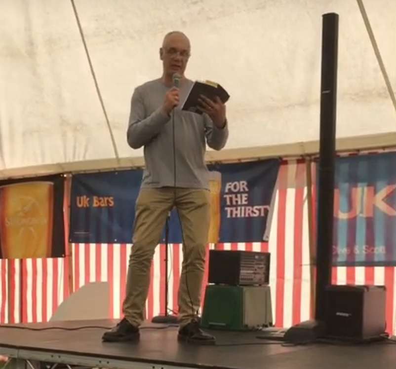 WFLoganAuthor's tweet photo. I love giving public readings of my #WW2 #althistory novel #TheGothengauColony. The variety of accents I use for the #ThirdReich characters both real &amp; invented help bring the story to life! See 2 mins from my reading at Whitby Historical Experience here https://t.co/VKGZJdwdeI https://t.co/GtERAQ5mW4