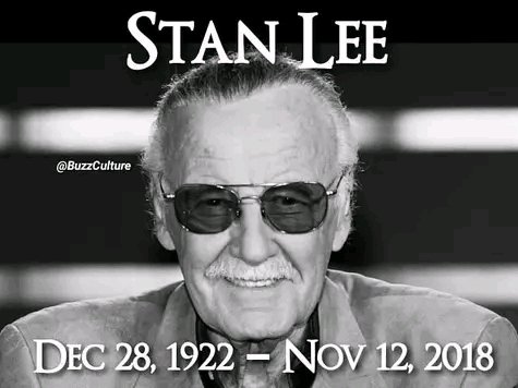 Stan Lee | Dec 28, 1922 - Nov 12, 2018 #RIPStanLee #StanLee #RIP