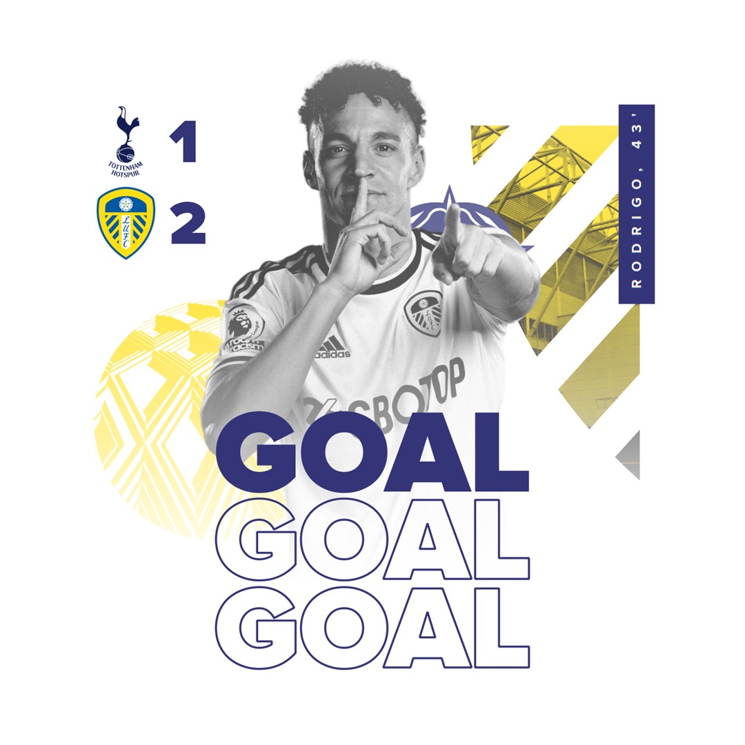 YESSSSSSSS!!! GET IN!!!!! RODRIGOOOOOO!!!!