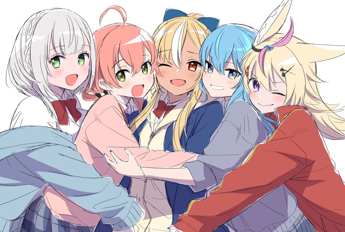 星街すいせい ,尾丸ポルカ ,さくらみこ ,不知火フレア ,白銀 星街すいせい ,尾丸ポルカ ,さくらみこ ,不知火フレア ,白銀
