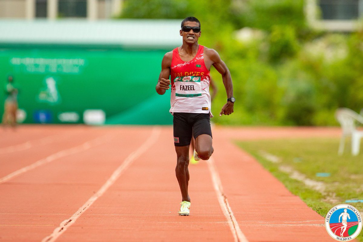 Congratulations <a href="/HussainFazeel12/">Flash</a> on breaking the national record of 3000m at the ongoing 4th Milo National Grand Prix. <a href="/AthleticsMv/">Athletics Association of Maldives</a> 
New record 9:02.57min beats 9:11.44 which was made in 2nd National Grand Prix 2019