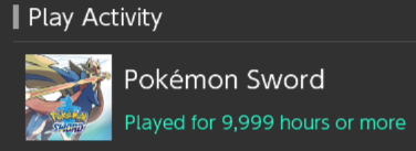 PIMPNITEYT's tweet photo. Played SWSH every day for nearly 3 years straight.
Post your play time below 👇 Yeah 9999 Is the max, lol https://t.co/TYOlqRgutU
