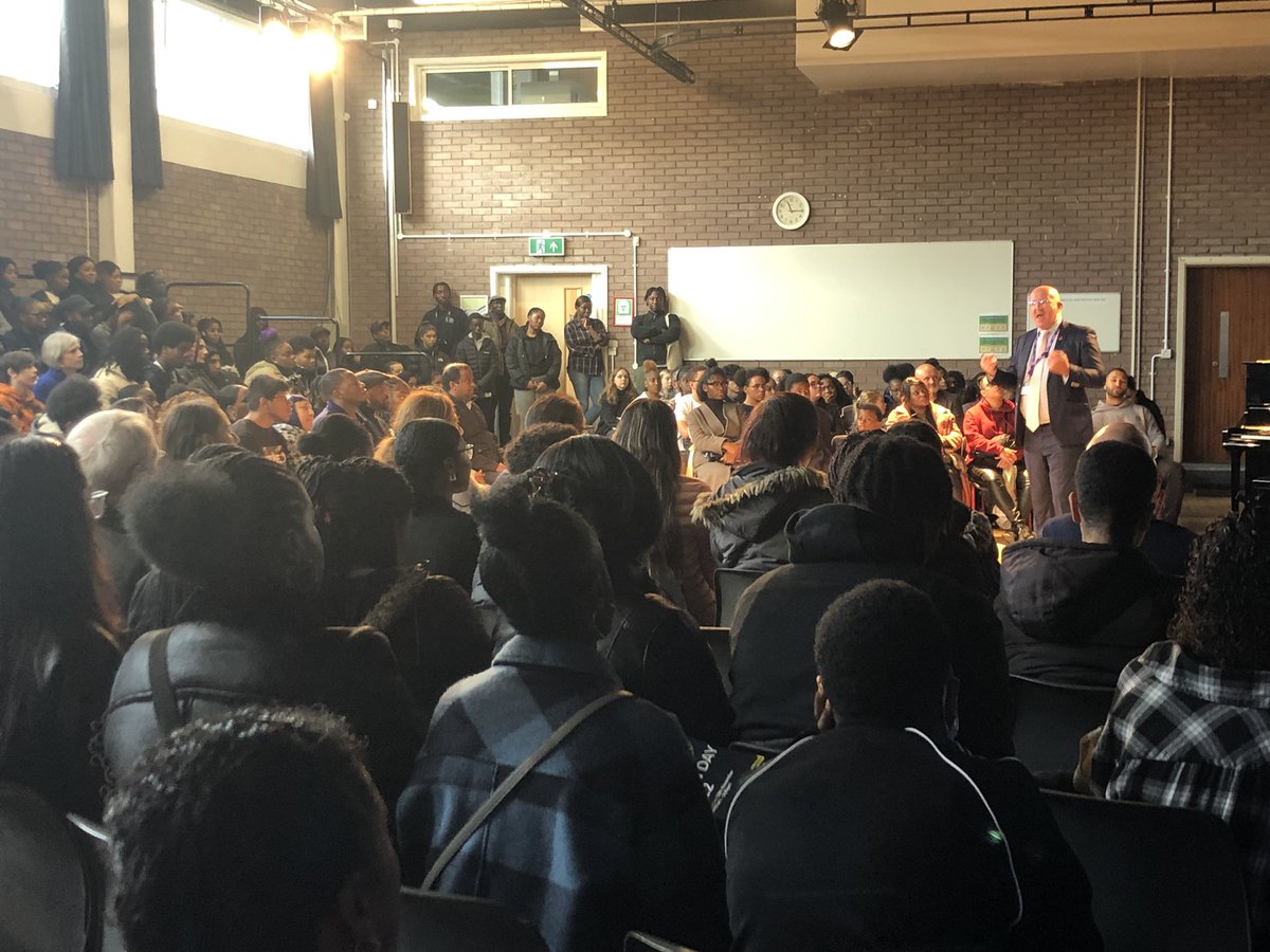 It’s the first Principal’s talk of our open day and it’s standing room only! If you couldn’t squeeze into this one, there are more at 12pm and 1pm, so there’s still time to visit us and secure your application for September 2023