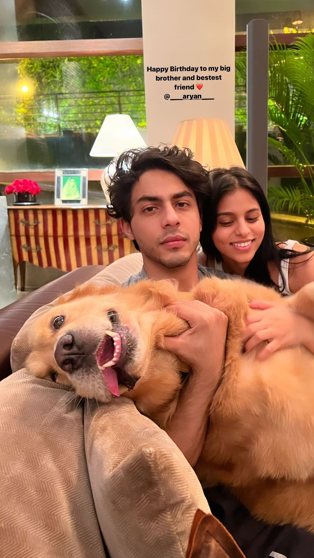 Wishing a very Happy Birthday to our very own Simba, Aryan Khan  