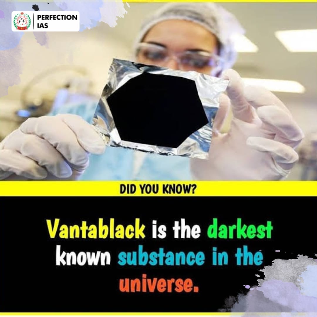 PERFECTIONIAS's tweet photo. Vantablack coating absorbs 99.965 percent of light, making it ideal for applications in space travel and optics.
       ~SURREY NANOSYSTEMS
.
.
#science #facts #dailyfact #ventablack #substance #motivation #motivationalquotes #motivational #motivationmonday #motivationalspeaker https://t.co/764E9FmGjN