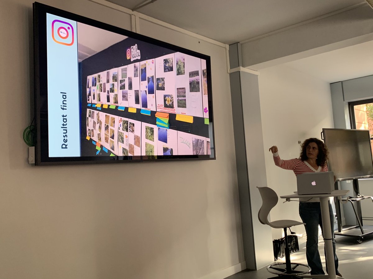 MireiaCivis's tweet photo. Espai d’experiències amb @EscolaSaavedra @angelsgarriga @santgervasicoop Escola Sant Nicolau de Sabadell. Gracies a totes!! #XXIJornadaEscolaUniversitat @BlanquernaFPCEE https://t.co/rzVCZxio9Z