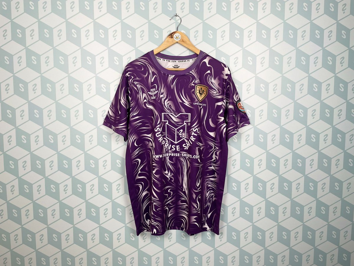 Let’s giveaway one of our brand new Uprising shirts… 👀

♻️ Retweet this tweet
✅ Follow <a href="/SurpriseShirts/">Surprise Shirts</a> <a href="/UprisingFC/">Uprising FC</a> 

That’s it! Good luck 🍀