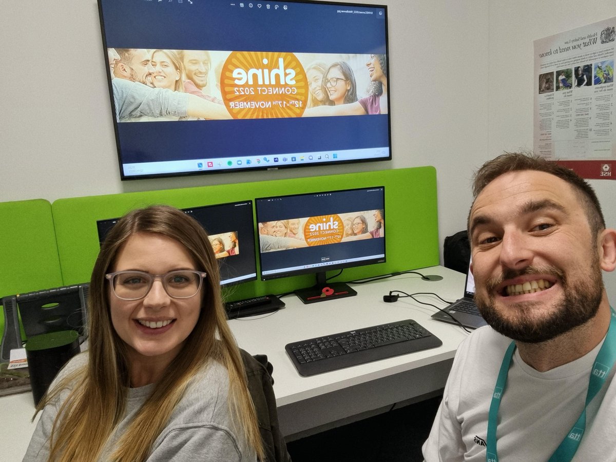 It's Shine Connect day! We're in the <a href="/TheTurnerAgency/">TTA Ltd</a> office making sure everyone keeps connected and enjoys this amazing event! <a href="/ShineCancerSupp/">Shine Cancer Support</a> #virtualevent #eventprofs #ilovemyjob