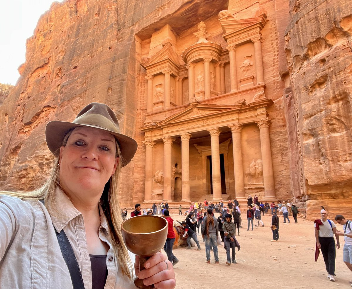 geogrify's tweet photo. Never a dull moment when using the @SetJettersApp! Download today and plan your next adventure!
#SetJetters #IndianaJones #HolyGrail #Petra #Jordan #LastCrusade #cosplay https://t.co/FzxCXqyDJ6