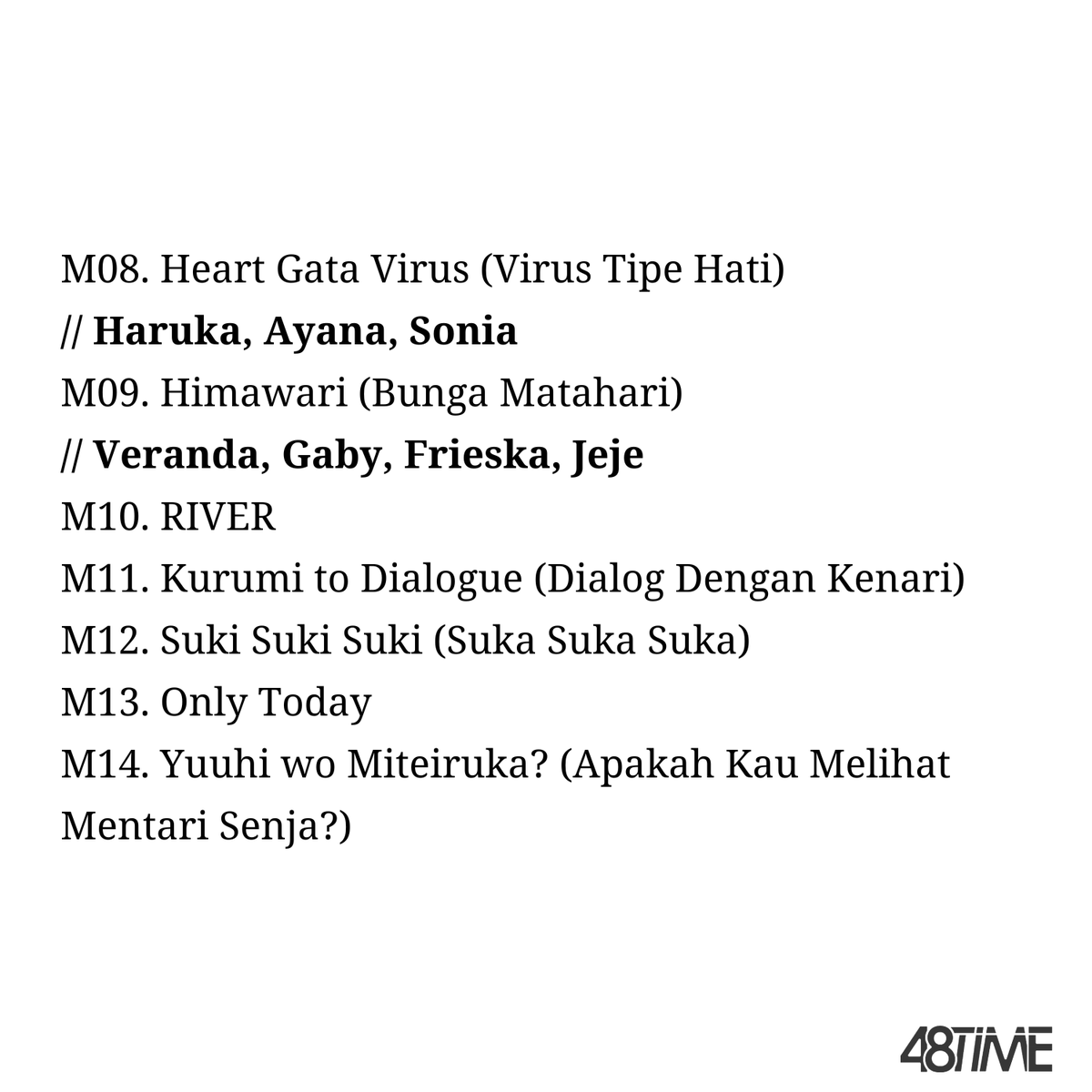48timee's tweet photo. Siapa aja nih yang barusan nonton? Tulis dibawah dong perasaan kalian sama special stage ini👇🏻👇🏻

#JKT48ForeverIdol
#Gen1
#Gen1NeverDie https://t.co/gurqDQ5JiH
