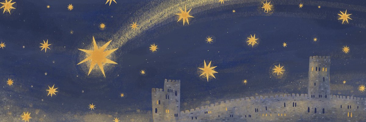 Slowvember day 10-12: meditative ⭐🏰 
Inspired by Florence ✨

#Florence #slowvember22 #procreate #illustration #childrenbook #childrenillustration