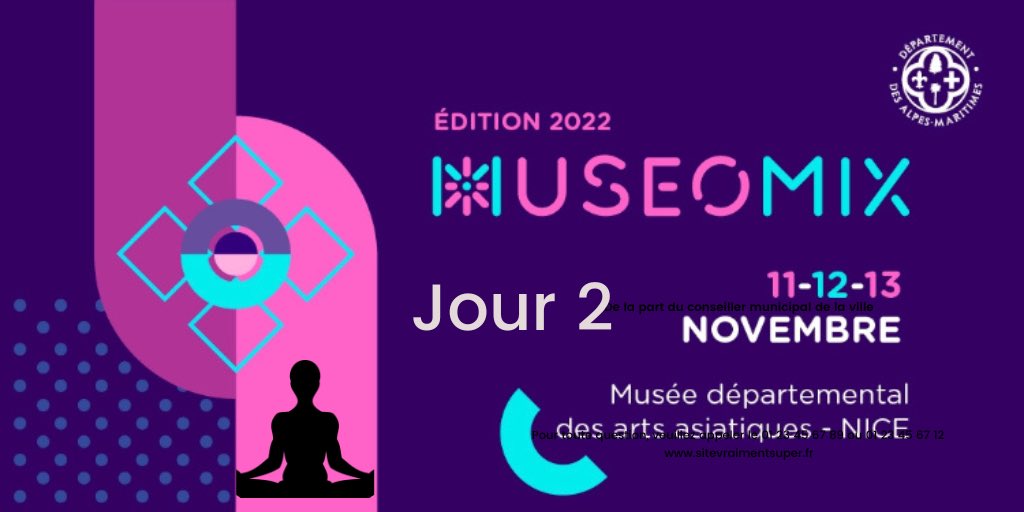 Journée   🤯🤯🤯 
Courage aux museomixeurs ! 

#Museomix #museomix22 #museomixazur