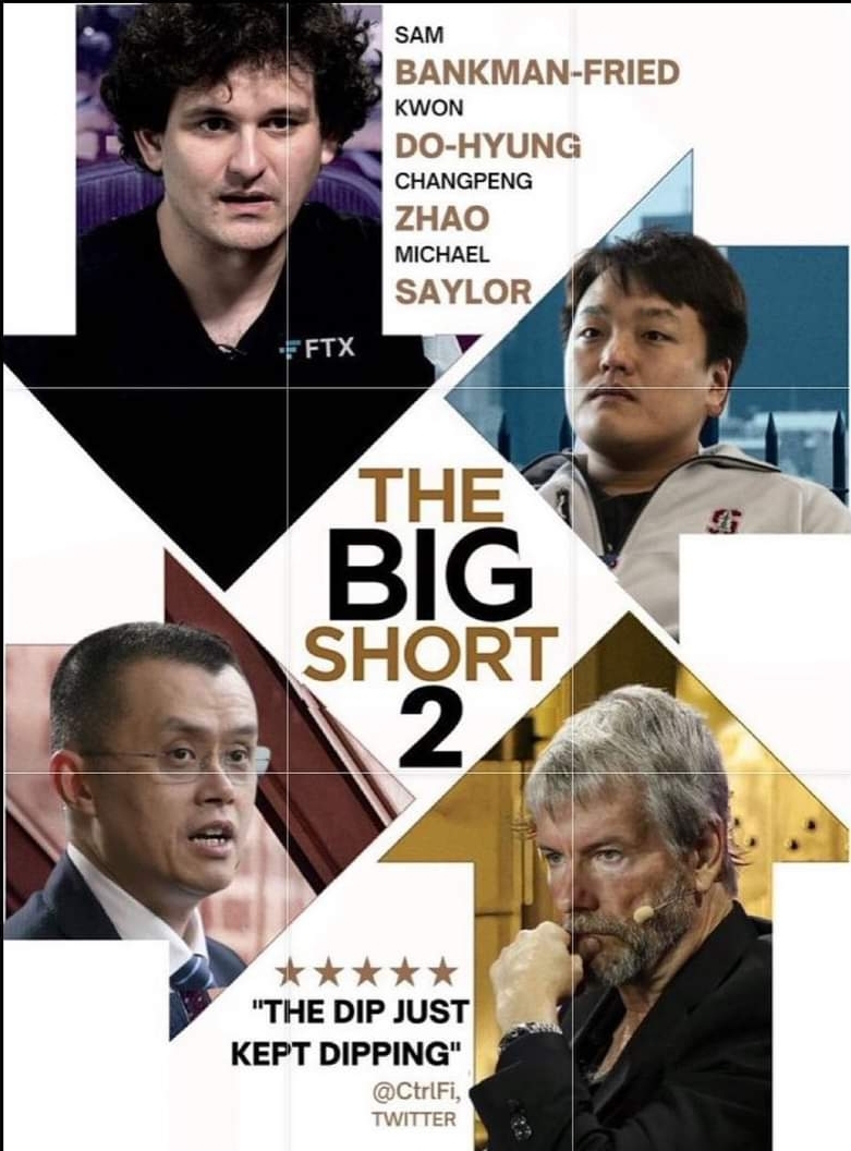 CryptoBusy's tweet image. Choose your movie this weekend:

Black Panther 

Or 

The Big Short 2

(For entertainment purpose only)