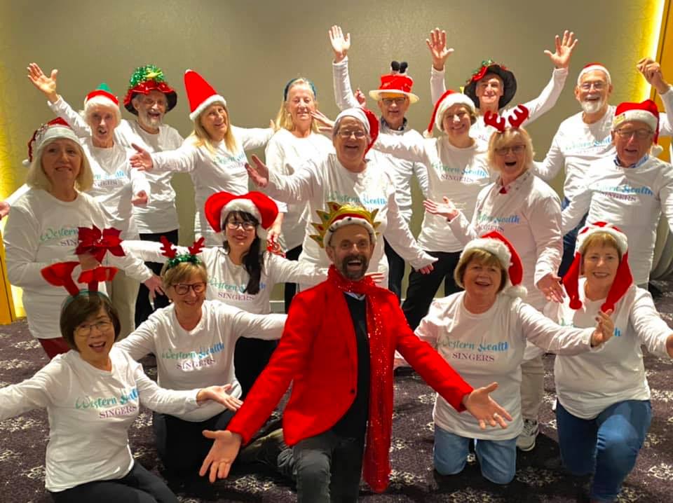 SOHKnocks's tweet photo. Don’t miss non-auditioned community choir based in the inner west of Melbourne, Western Health Singers in COVER ME IN SUNSHINE - Sun 20 Nov, 3pm, at The Edge Theatre, Fed Square, Melb https://t.co/VwQ7gmBrN6 https://t.co/qczlzbKIJU