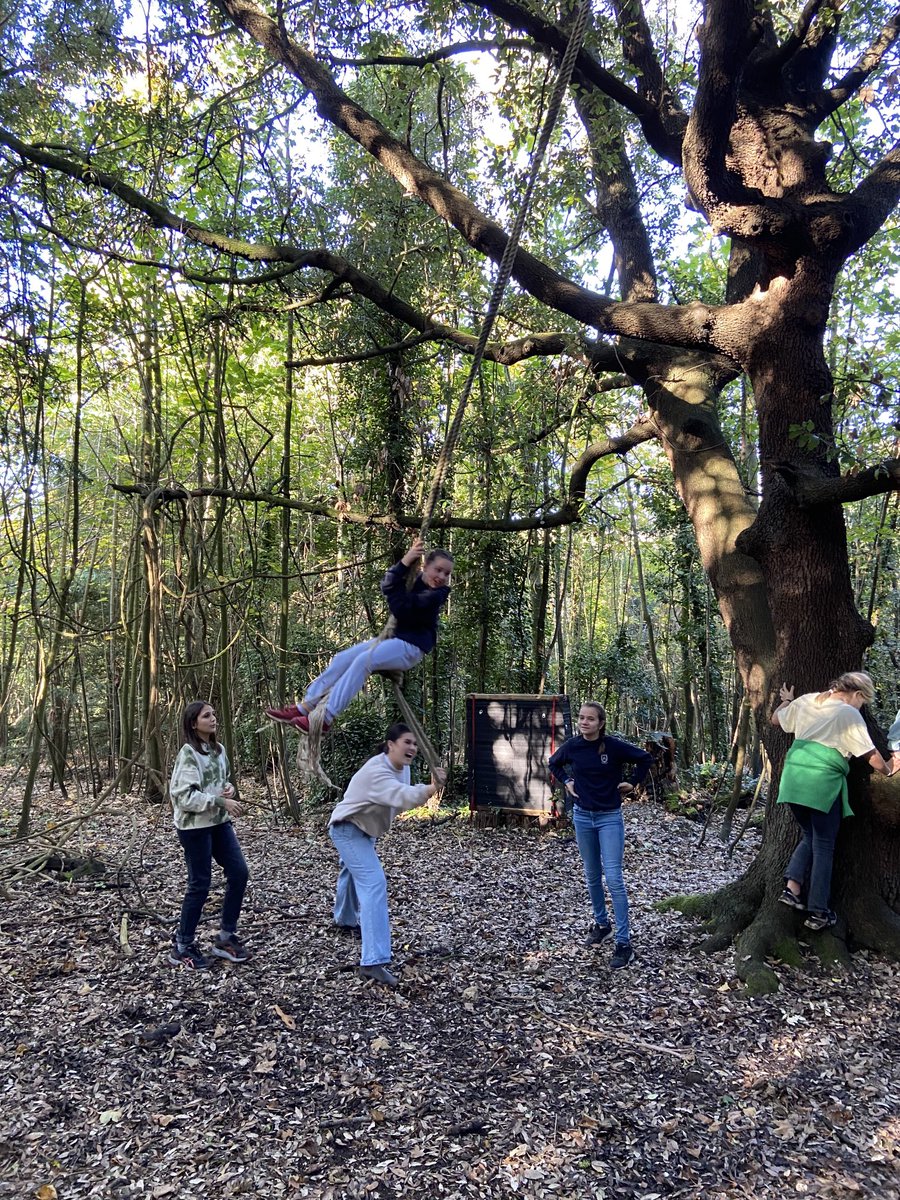 The joy a swing can bring