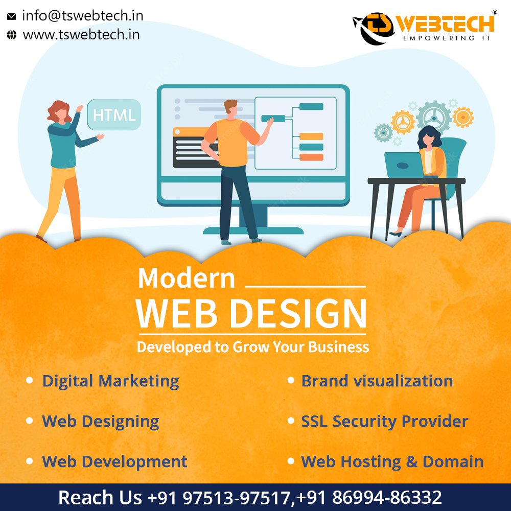 ts_webtech's tweet image. We provide modern Web Designs for modern businesses. 
Book Now at +91 97513-97517

#tswebtech #webdesign #Website #webdevelopment